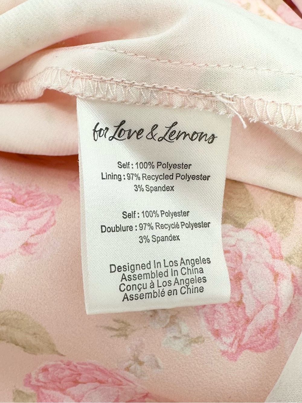 For Love & Lemons Lisa Floral Organza Maxi Dress - Picture 8 of 13